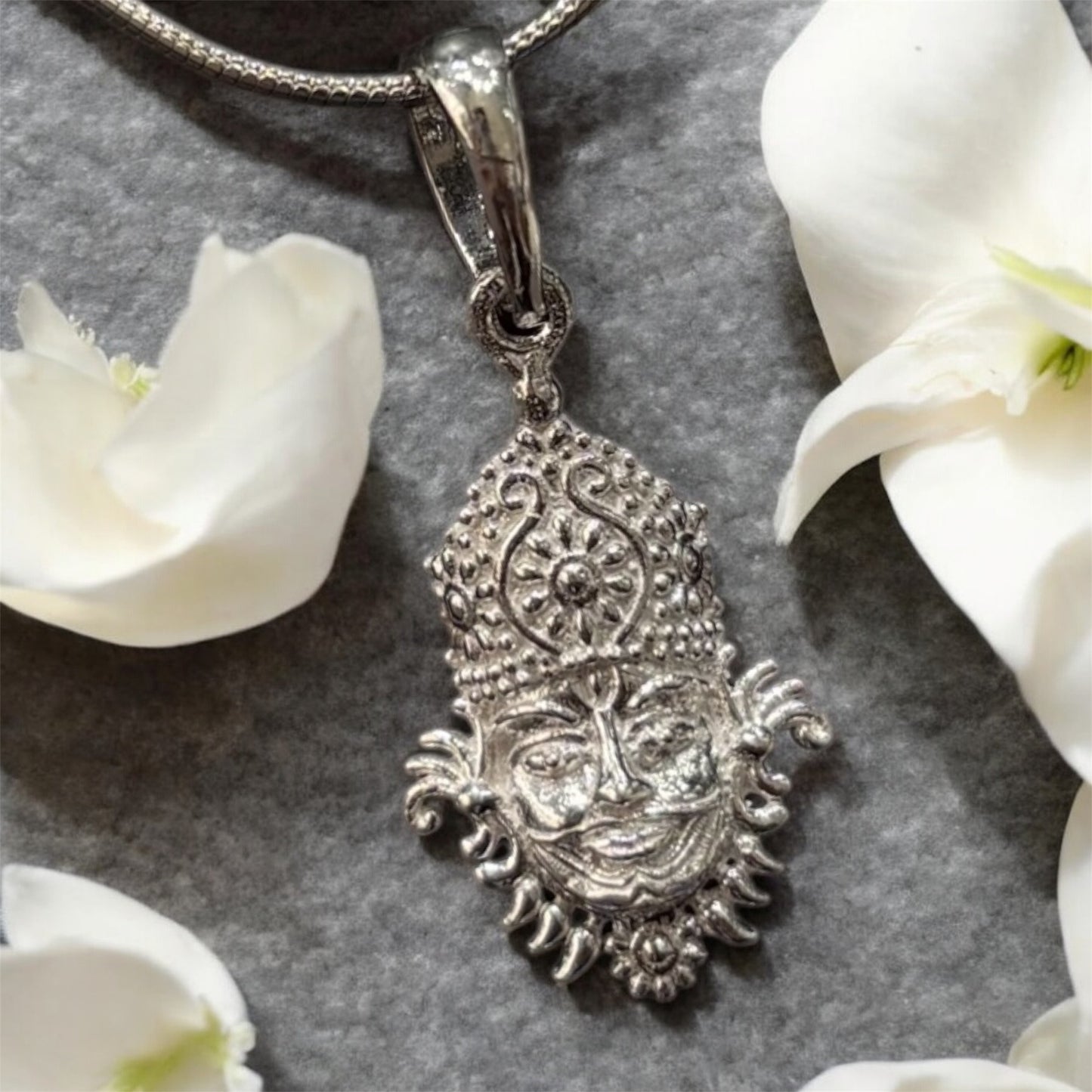 925 Pure Silver Khatu Shyam Locket