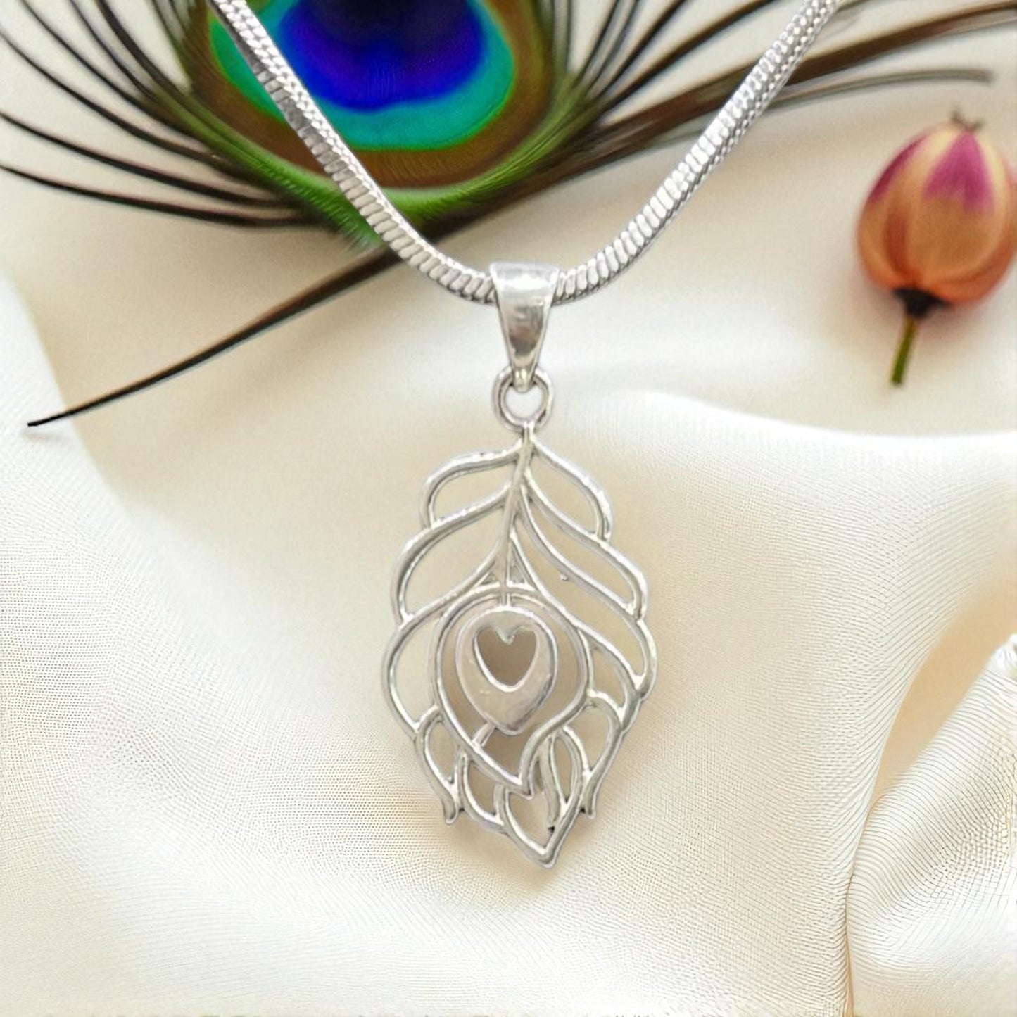 Pure Silver Morpankh Locket
