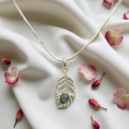 Pure Silver Morpankh Locket