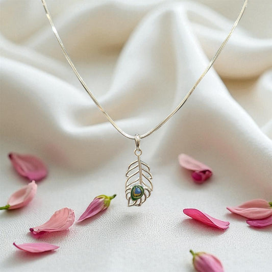 Pure Silver Morpankh Locket