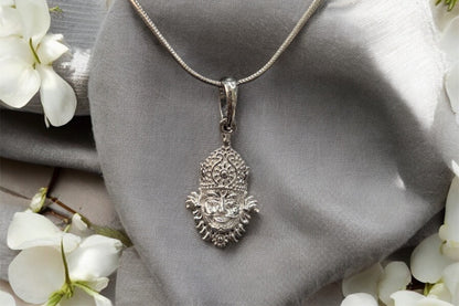 925 Pure Silver Khatu Shyam Locket