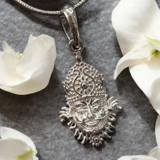 925 Pure Silver Khatu Shyam Locket
