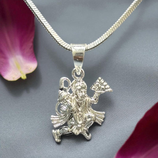 925 Pure Silver Hanuman Ji Locket