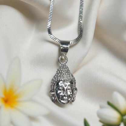 925 Pure Silver Buddha Locket