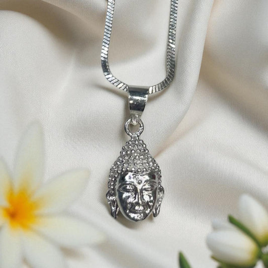 925 Pure Silver Buddha Locket