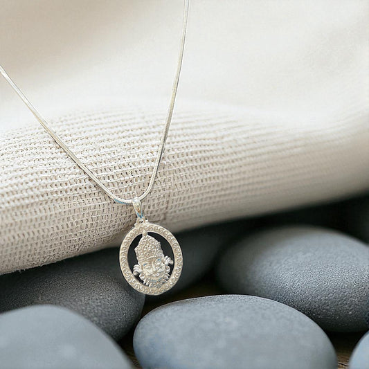 925 Pure Silver Khatu Shyam Locket