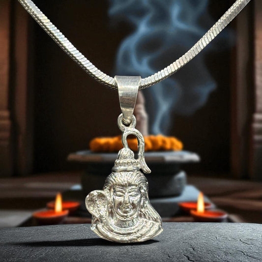 925 Pure Silver Mahakal Locket